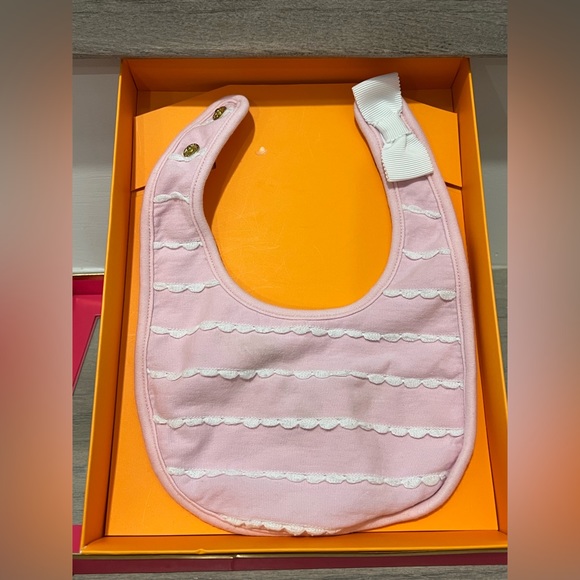 Kate Spade new born Bib & Headband. Set of 4 - Picture 2 of 8